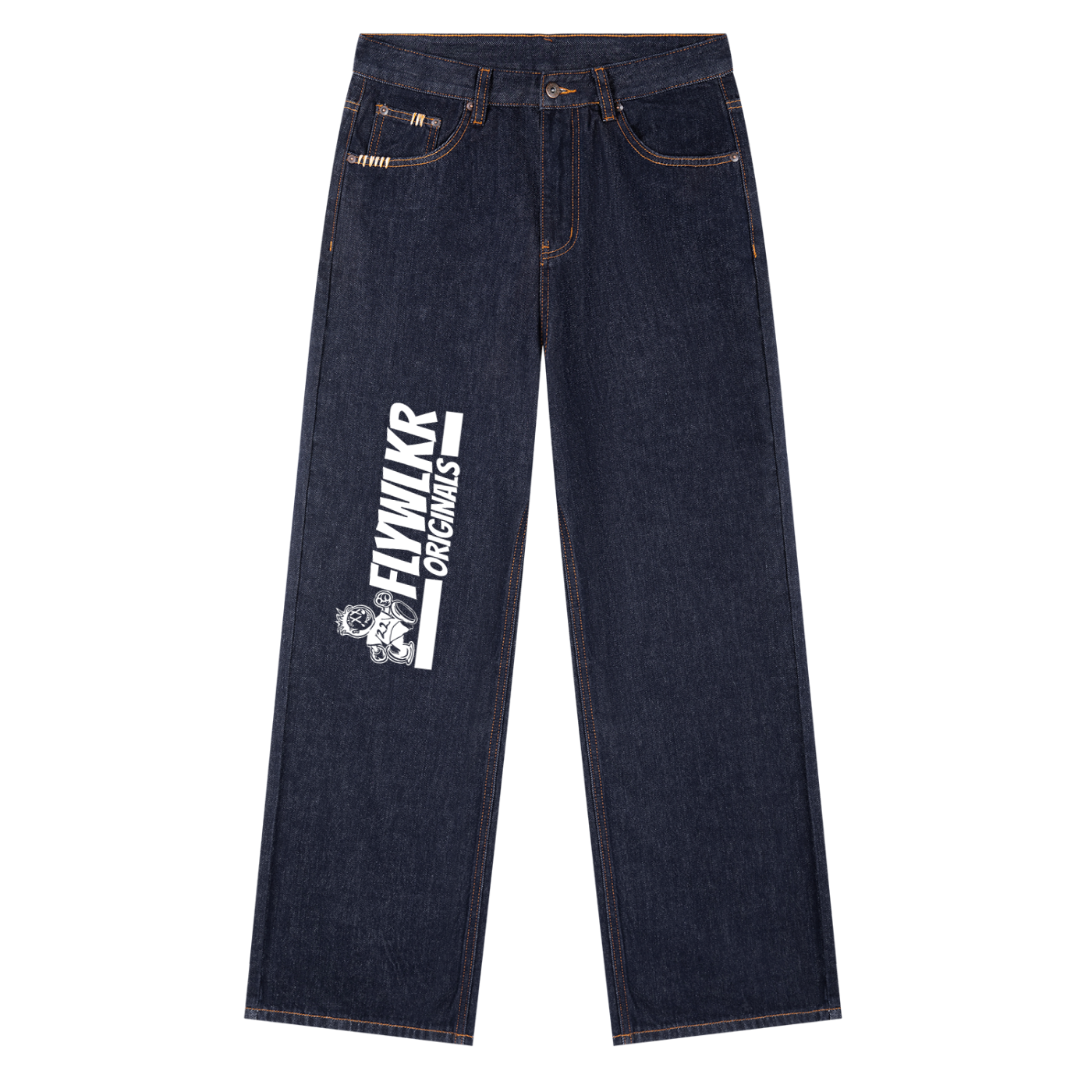 FLYWLKR "ORIGINALS" Heavyweight Straight Leg Denim Jeans