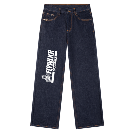 FLYWLKR "ORIGINALS" Heavyweight Straight Leg Denim Jeans