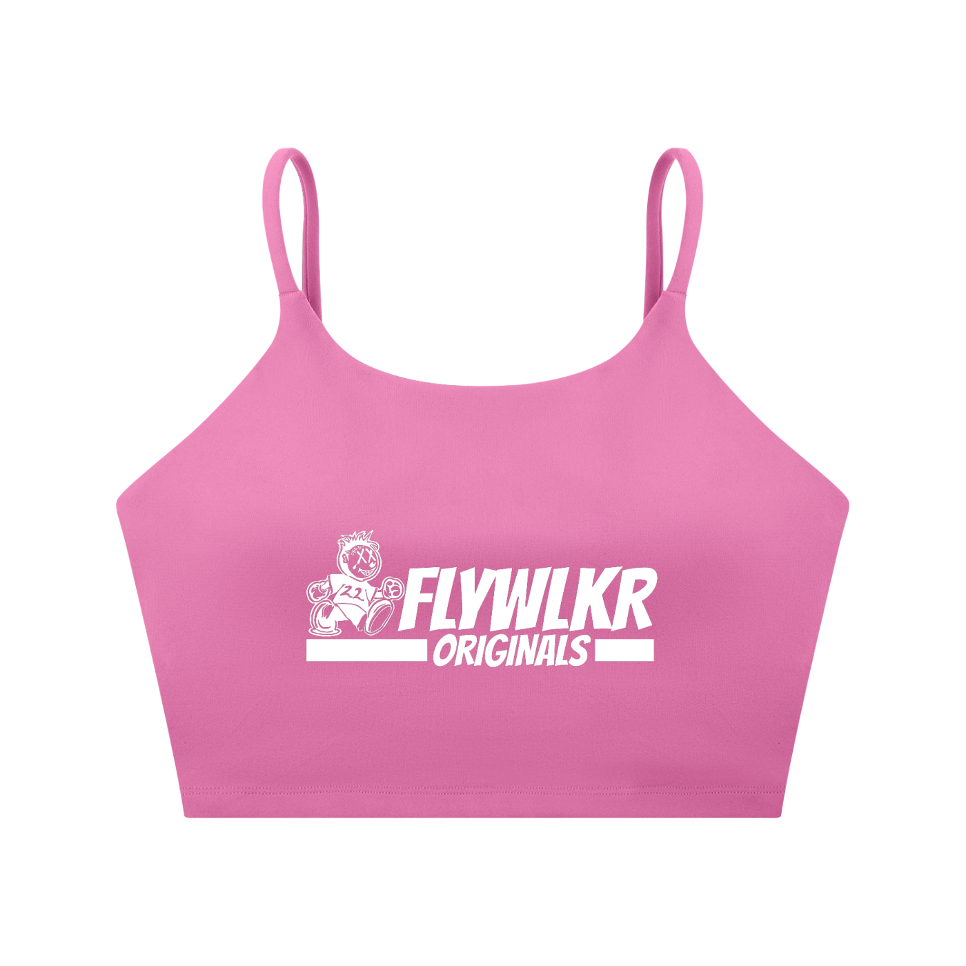 FLYWLKR "ORIGINALS" Spaghetti Strap Yoga Sports Bra