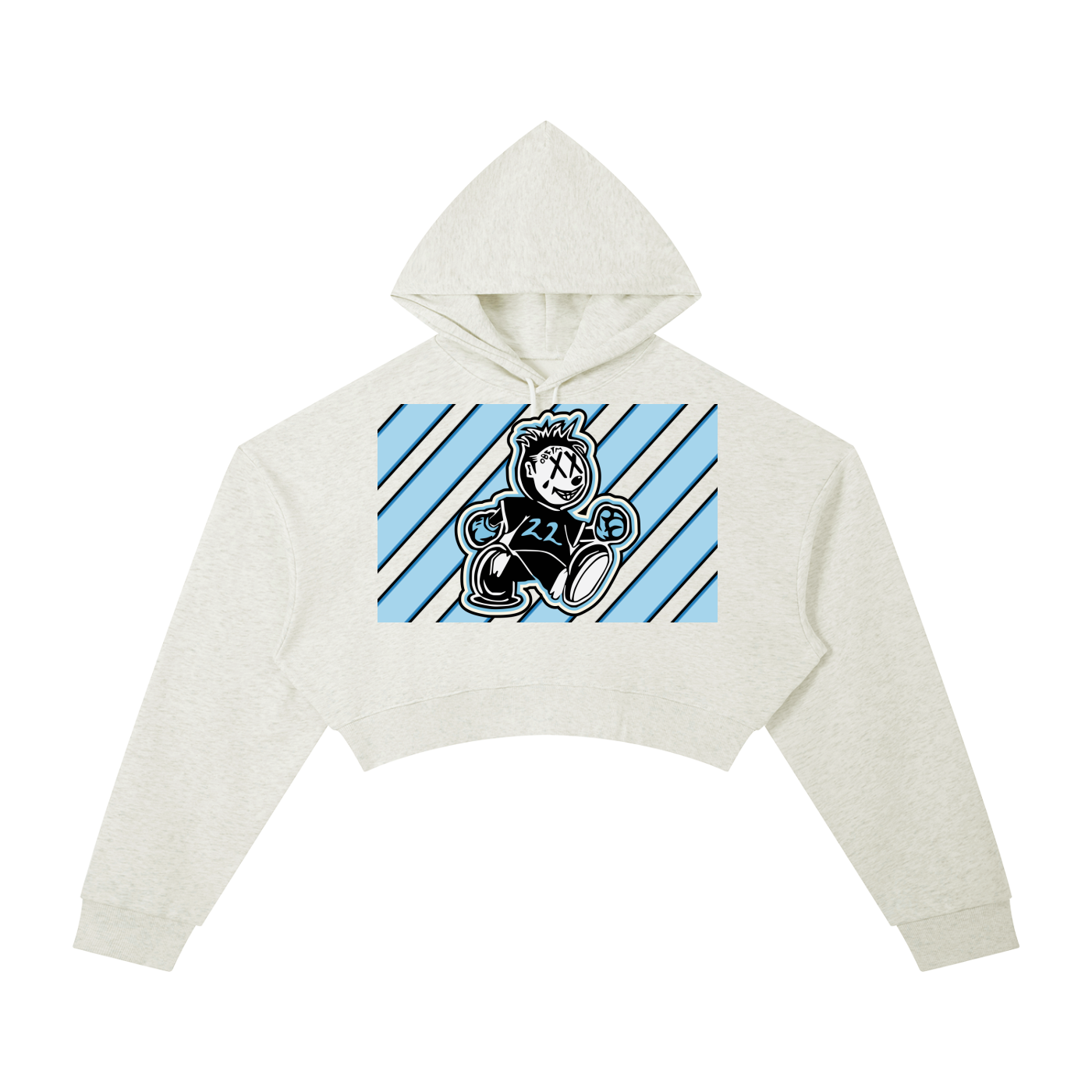 FLYWLKR ORIGINALS "BOSHIDIRU" Essential Cropped Hoodie