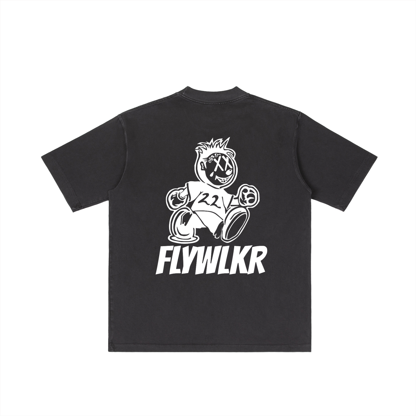 FLYWLKR "ORIGINALS" Vintage Wash Drop Shoulder T-shirt