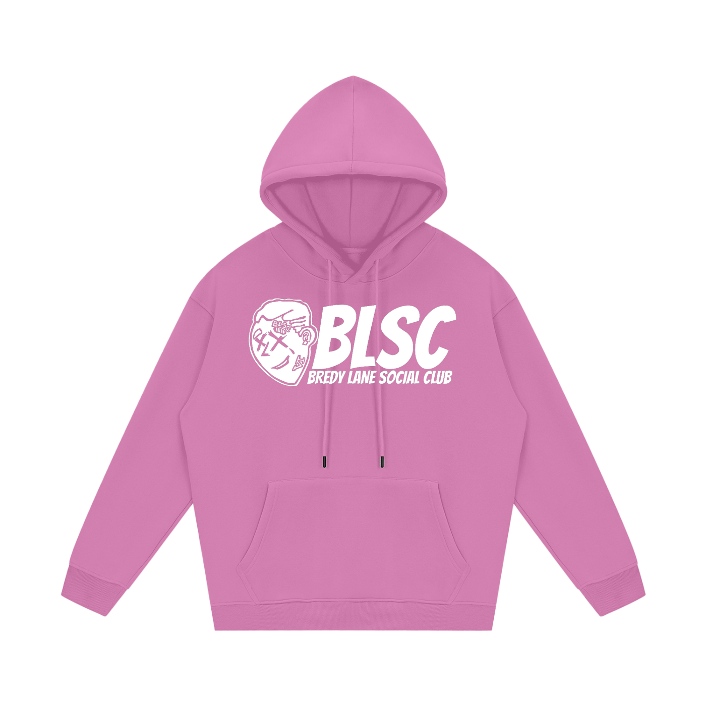 FLYWLKR "BREDY LANE SOCIAL CLUB" Streetwear Unisex Fleece Hoodie