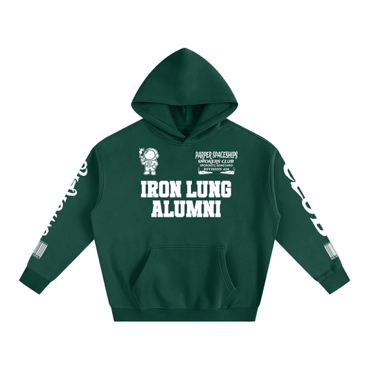 FLYWLKR "PAPER SPACESHIPS SMOKERS CLUB" Oversize Fleeced Hoodie