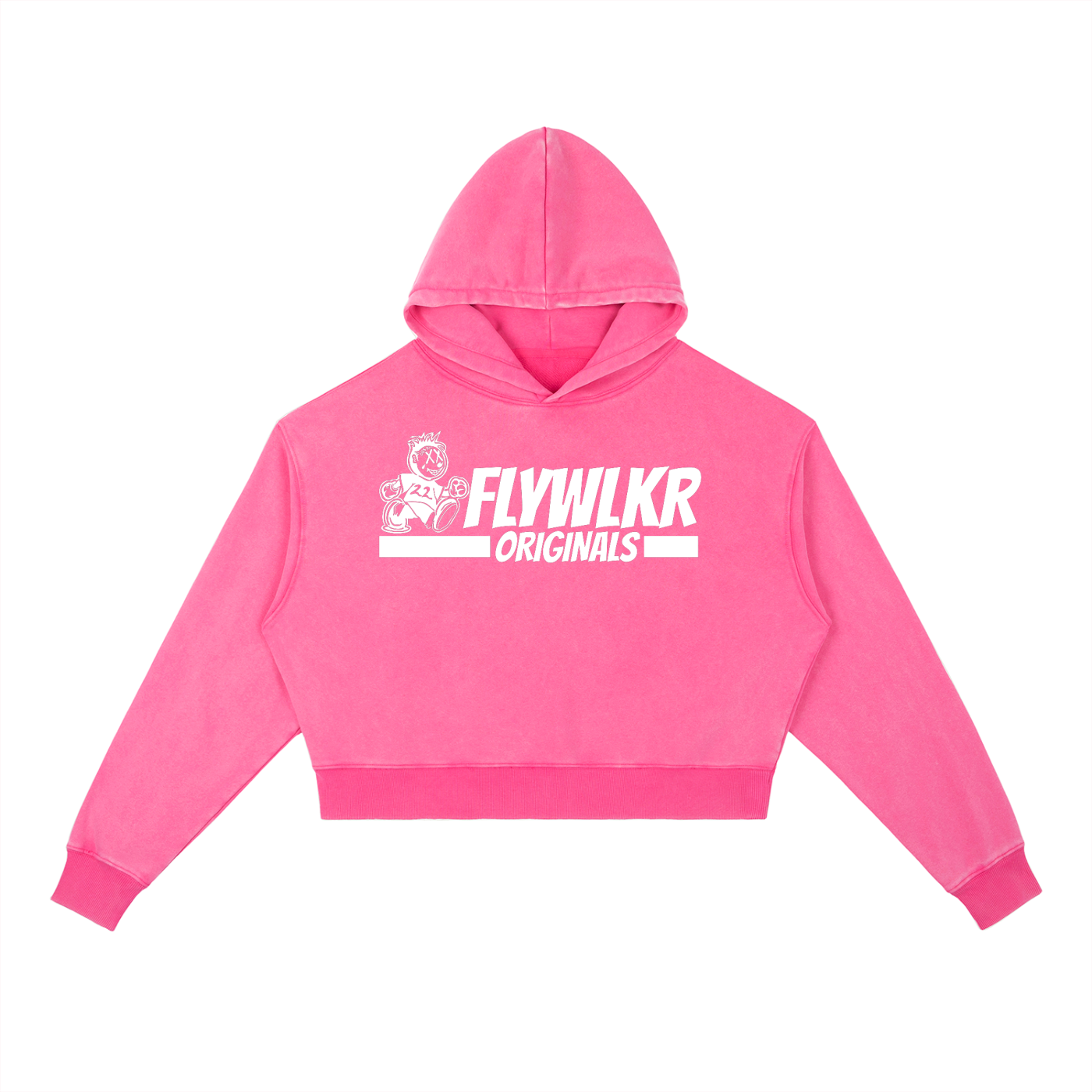 FLYWLKR "ORIGINALS" Vintage Washed Heavyweight Hoodie