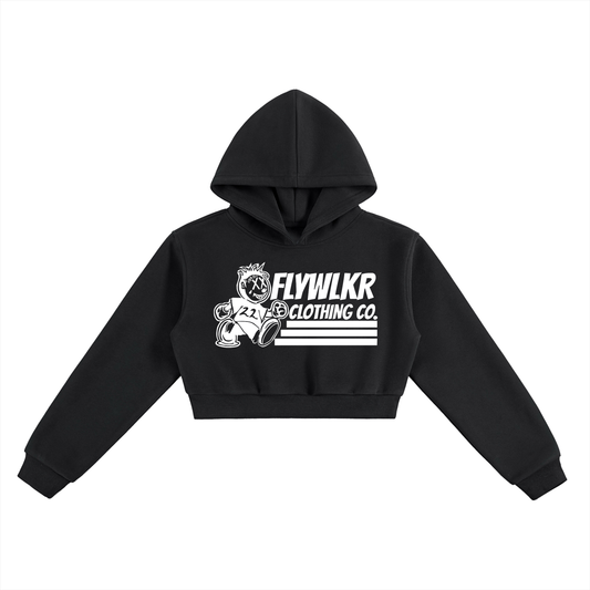 FLYWLKR "ORIGINALS" Essential Cropped Hoodie