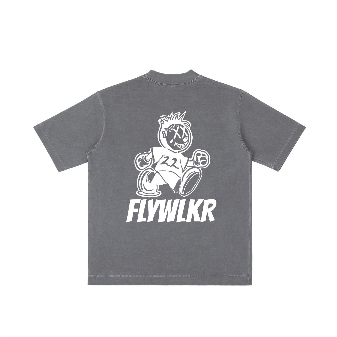 FLYWLKR "ORIGINALS" Vintage Wash Drop Shoulder T-shirt