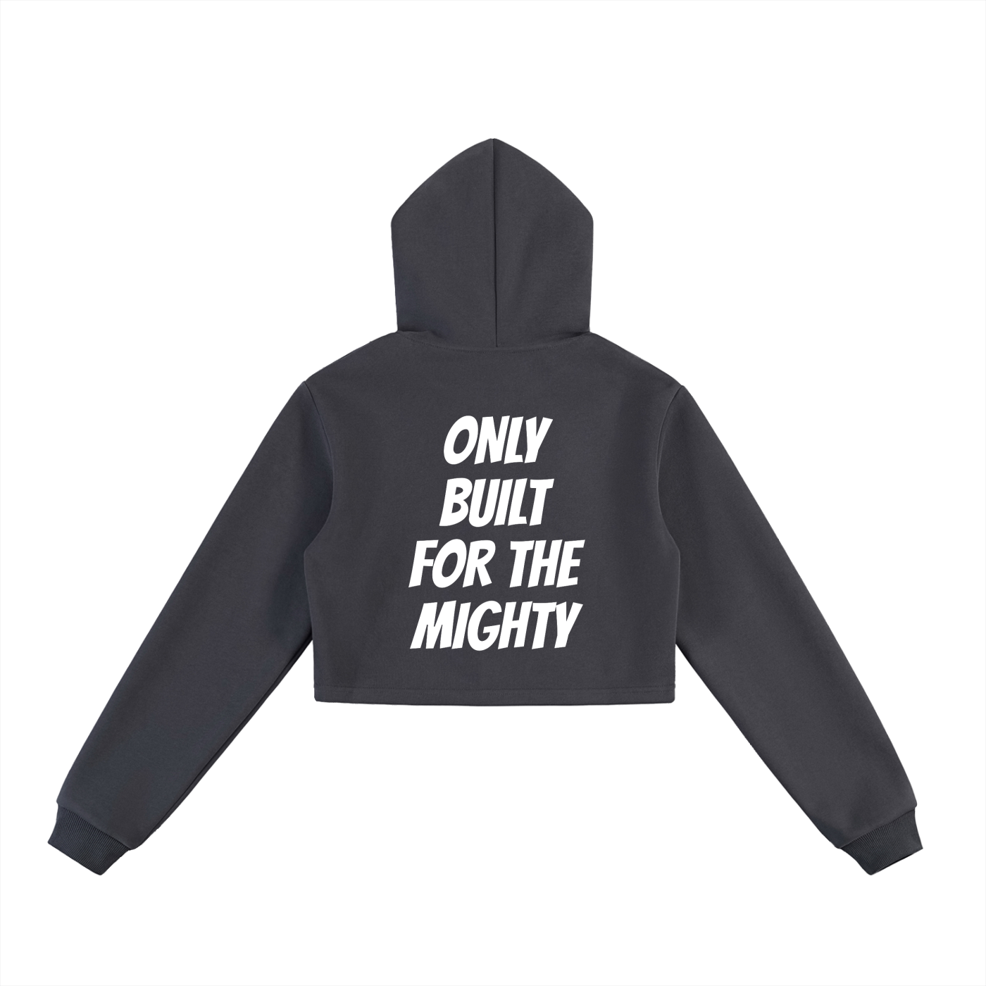 FLYWLKR "ORIGINALS" Essential Cropped Zip-Up Hoodie