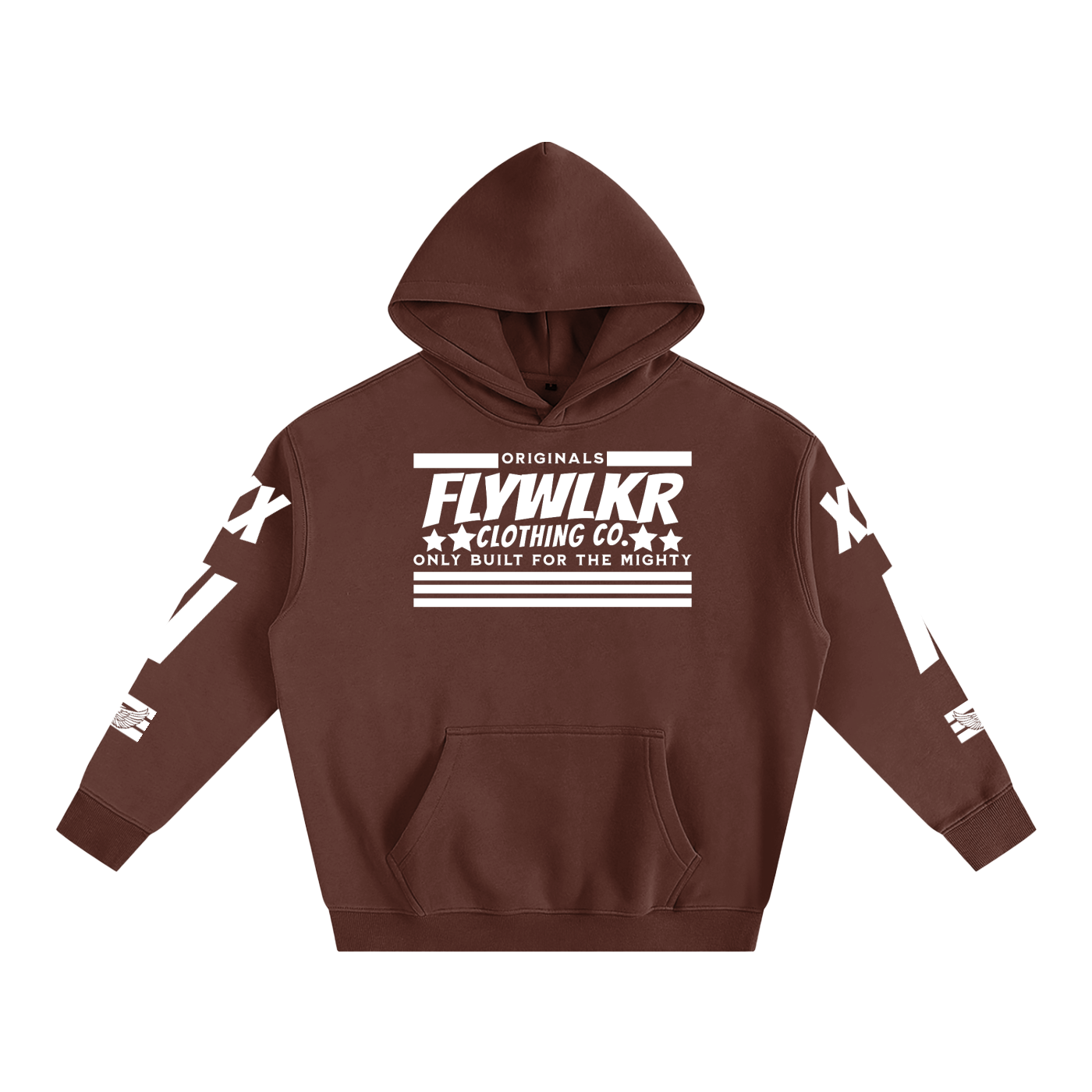 FLYWLKR "ORIGINALS" Oversize Fleeced Hoodie