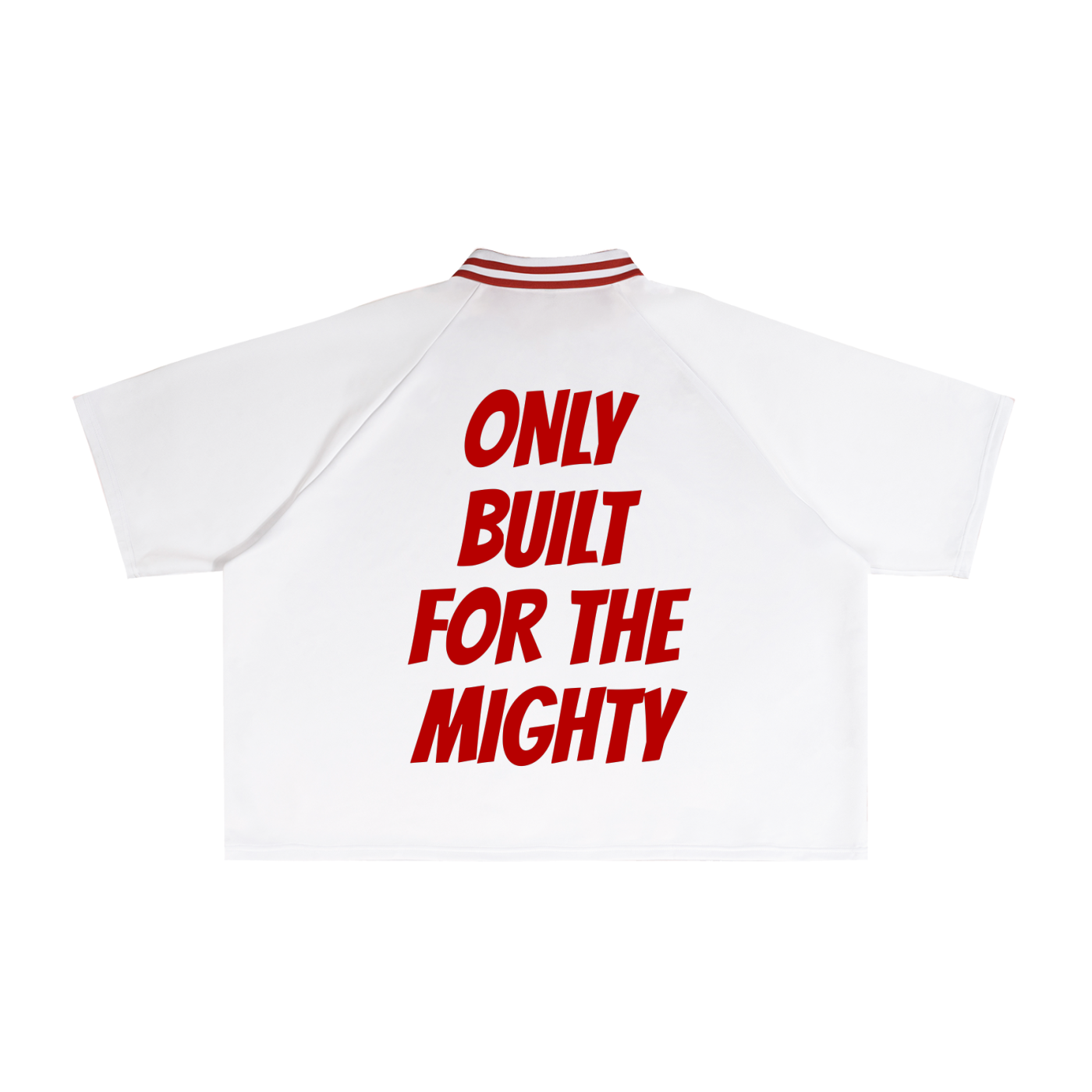 BREDY LANE SOCIAL CLUB Contrast Lapel Collar Boxy T-Shirt