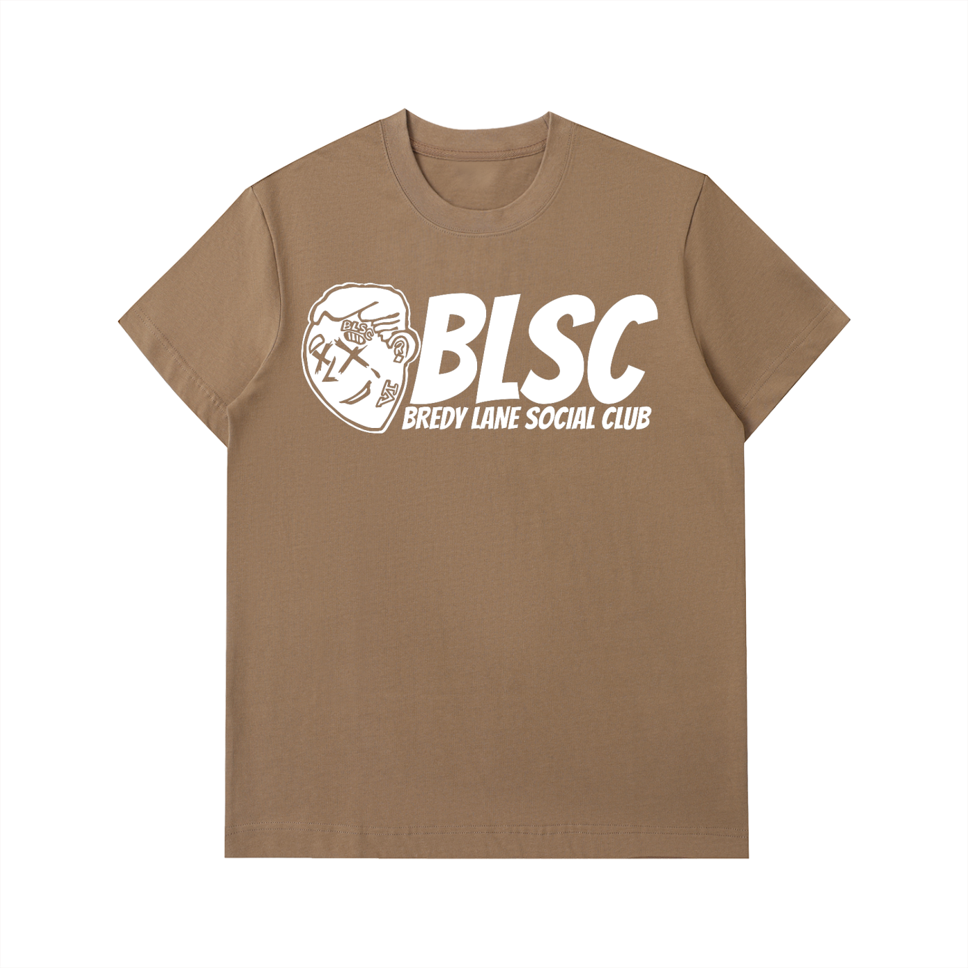 FLYWLKR "BREDY LANE SOCIAL CLUB" Essential Heavyweight Cotton T-Shirt