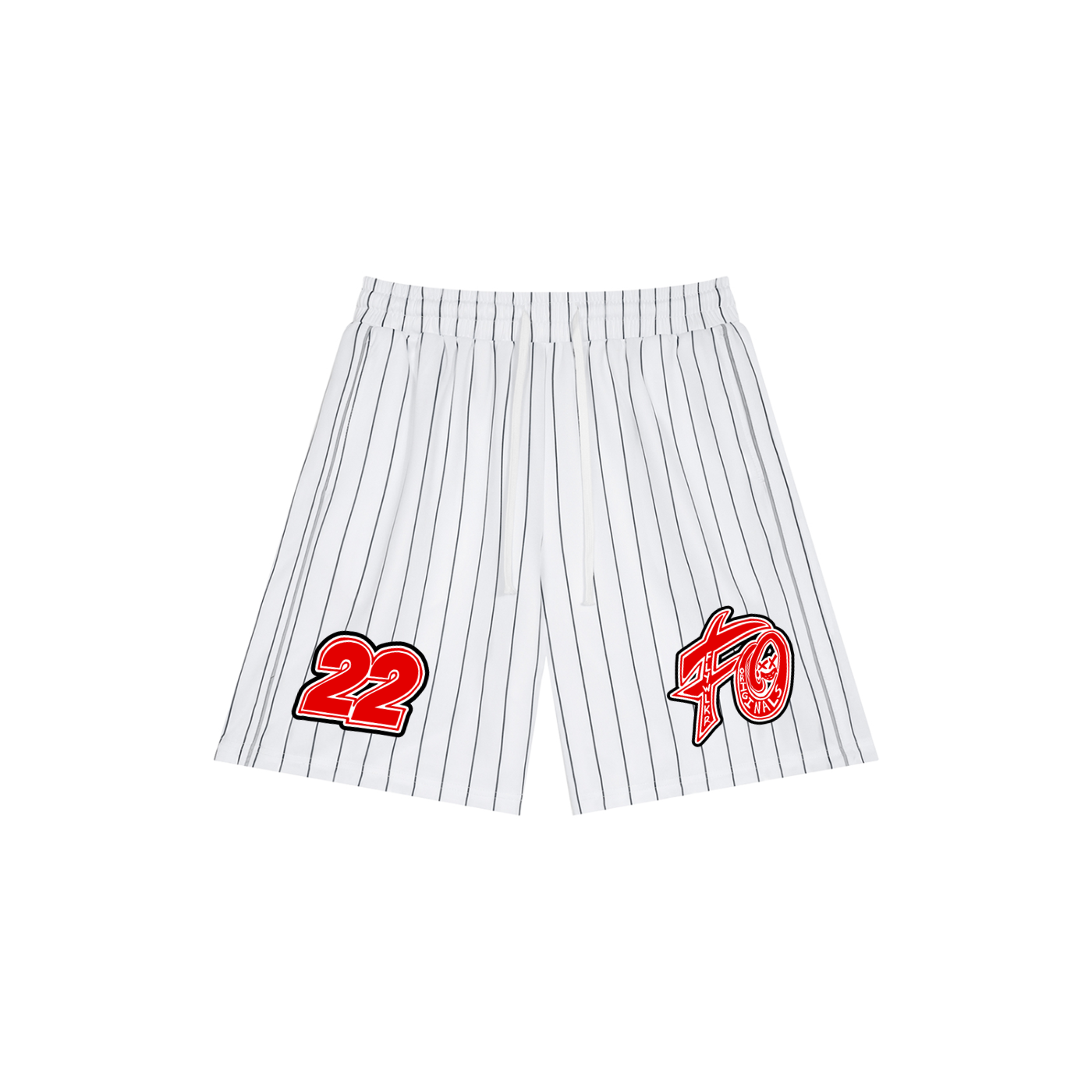 FLYWLKR "ORIGINALS" Unisex Striped Loose Fit Shorts