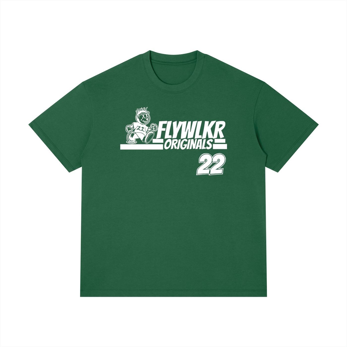 FLYWLKR "ORIGINALS" Unisex Regular Fit Crewneck T-Shirt