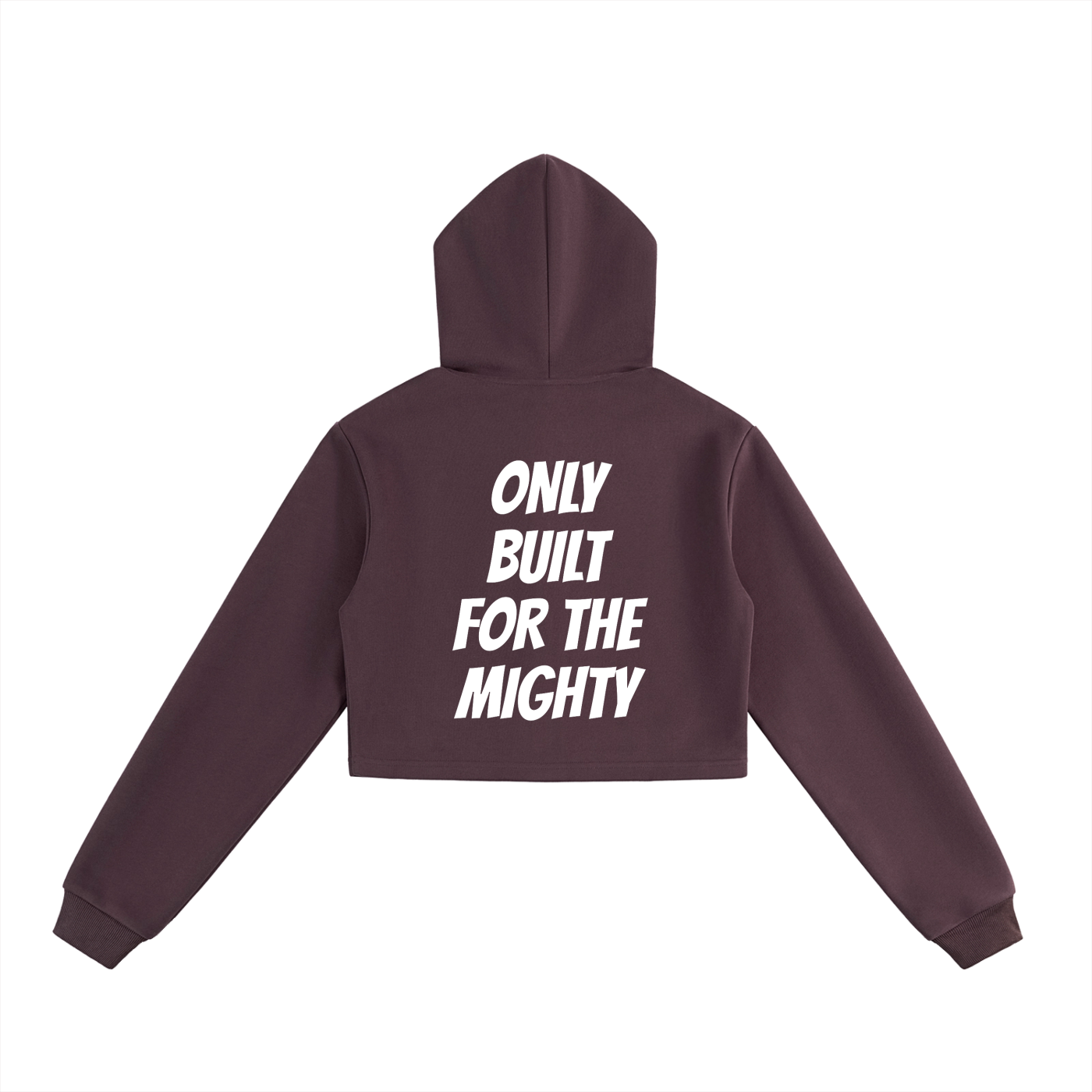 FLYWLKR "ORIGINALS" Essential Cropped Zip-Up Hoodie