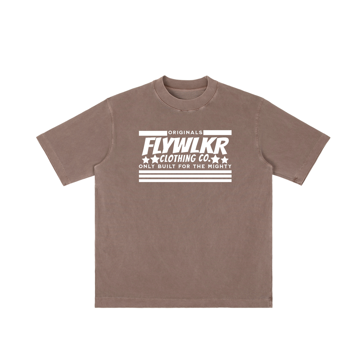 FLYWLKR "ORIGINALS" Vintage Wash Drop Shoulder T-shirt