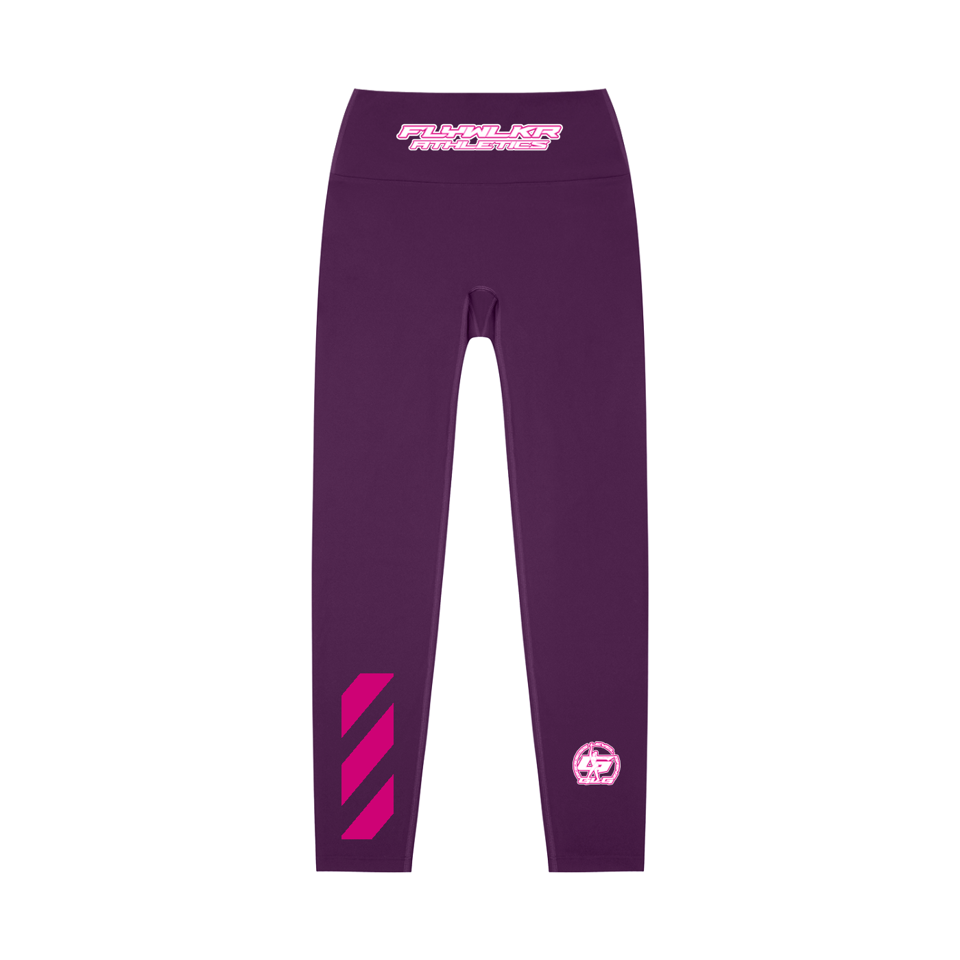 FLYWLKR "ATHLETICS" High-Waisted Yoga Leggings