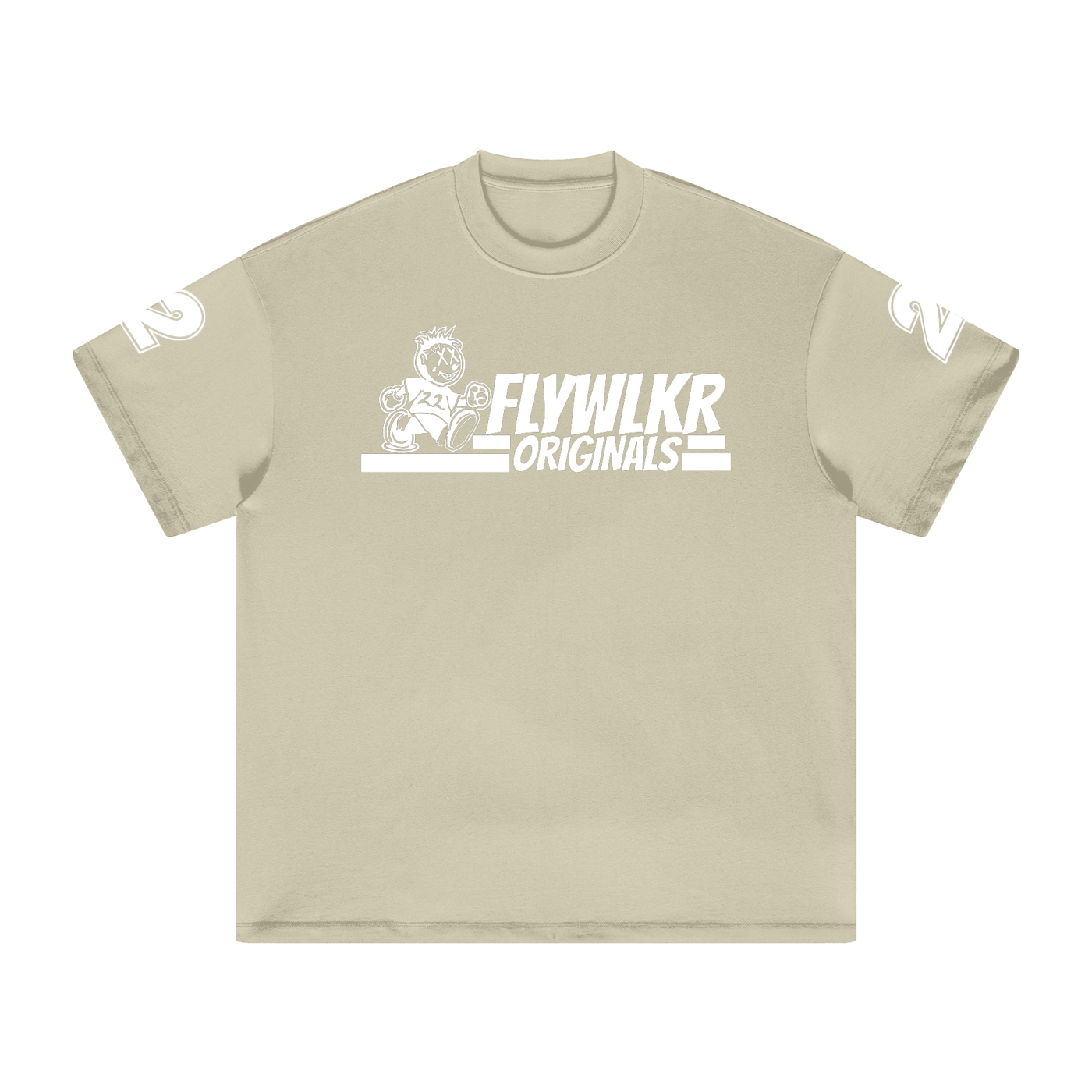 FLYWLKR "ORIGINALS" Heavyweight Earth Tone T-Shirt