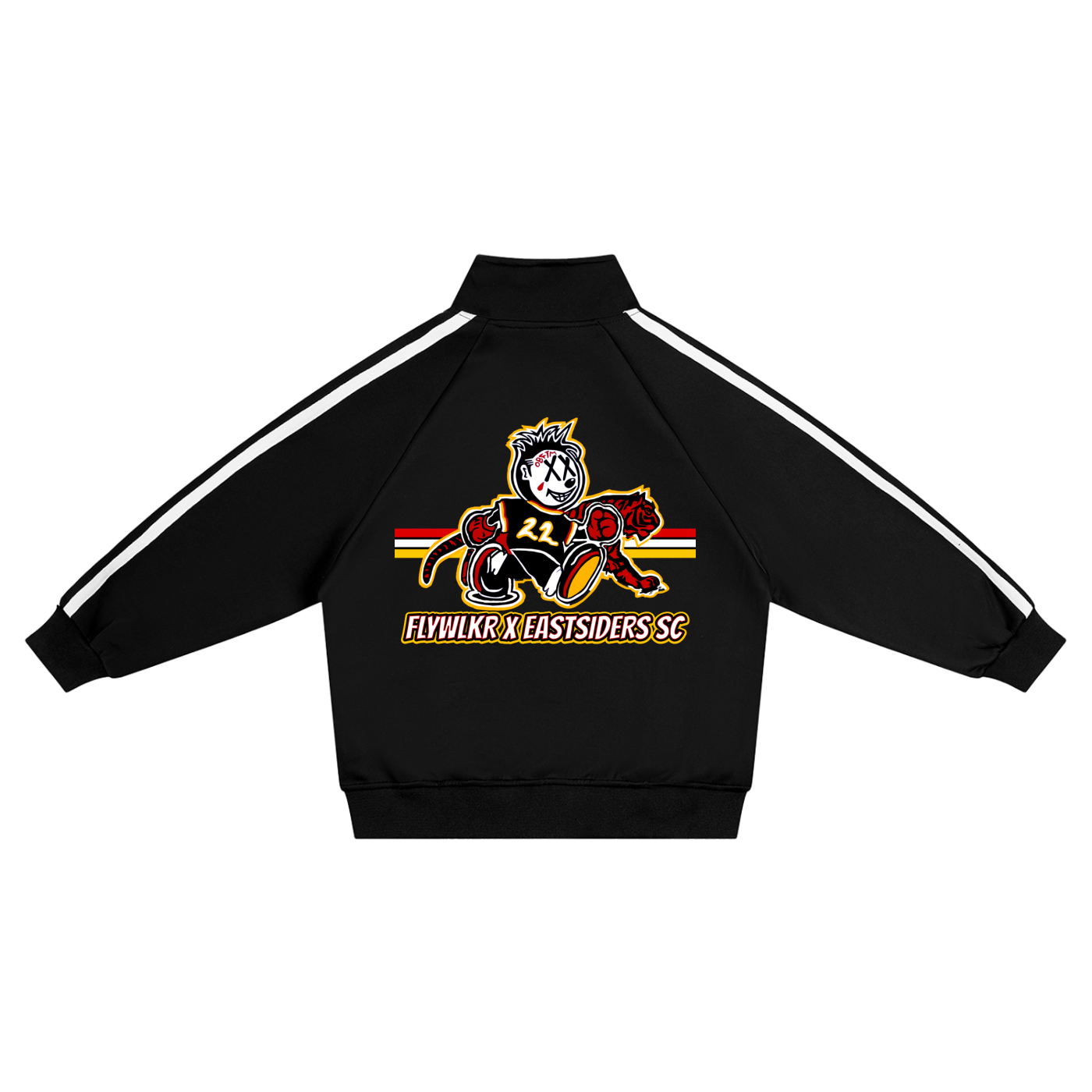FLYWLKR X EASTSIDERS SC Kids’ Contrast Tape Coach Jacket