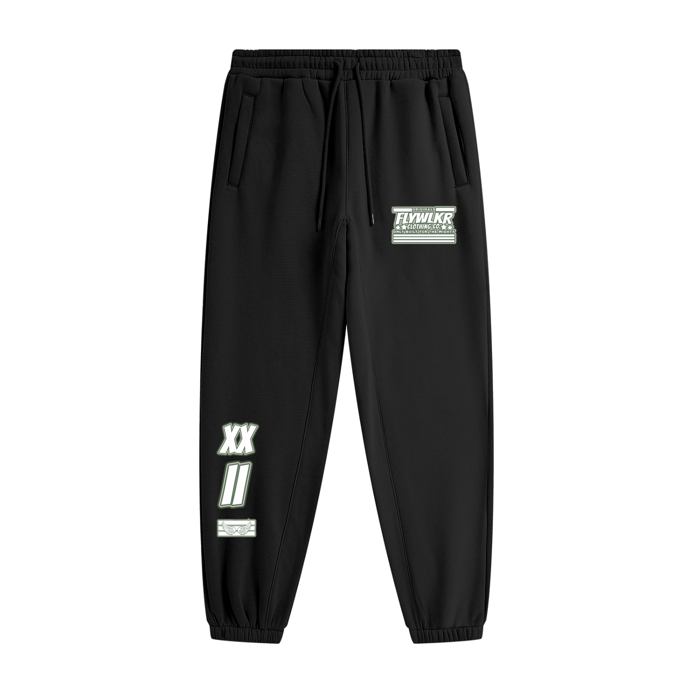 FLYWLKR ORIGINALS "OLIMOSSCREM" Unisex Heavyweight Fleece Joggers