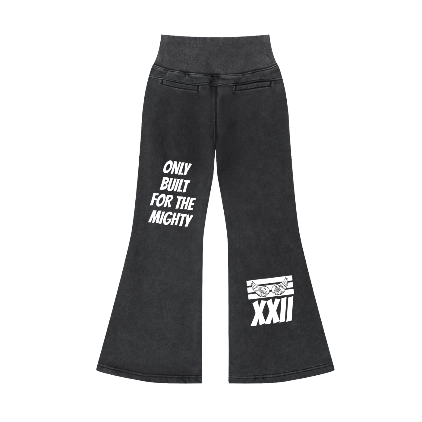 FLYWLKR "ORIGINALS" Vintage Washed Flared Fleece Pants