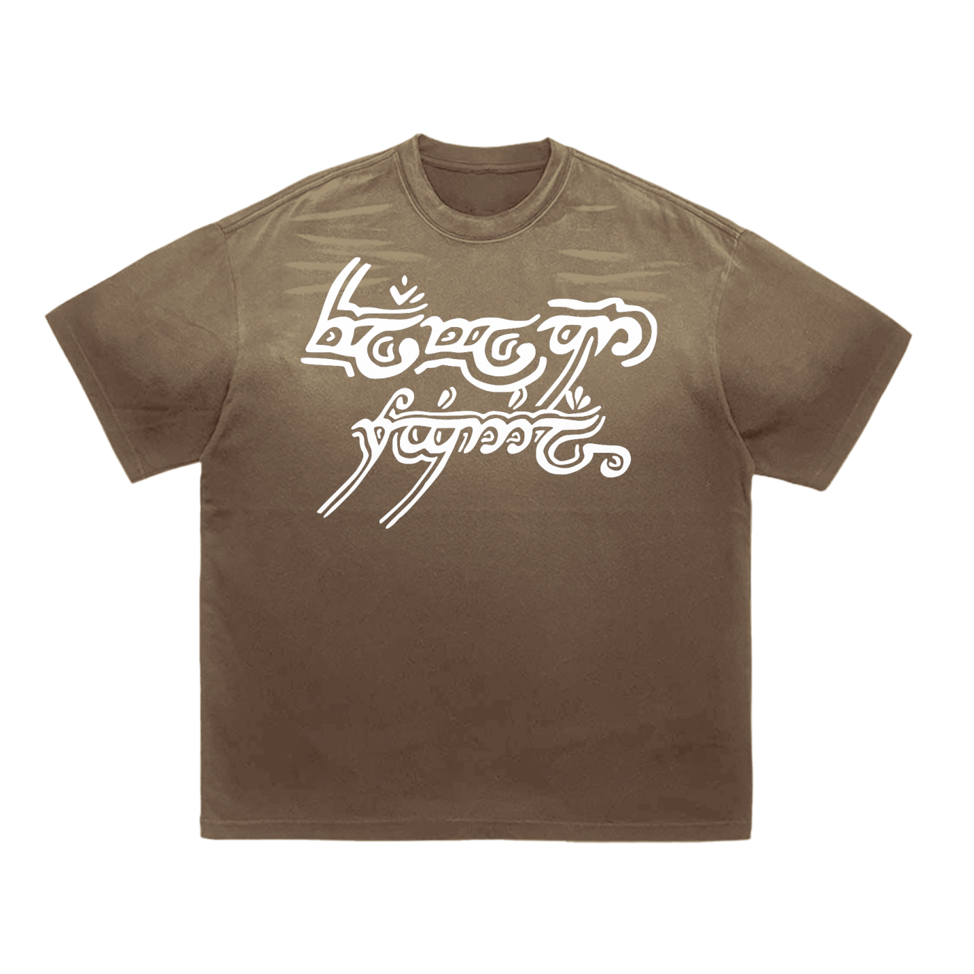FLYWLKR "ORIGINALS" Tiger Stripe Gradient Washed T-Shirt