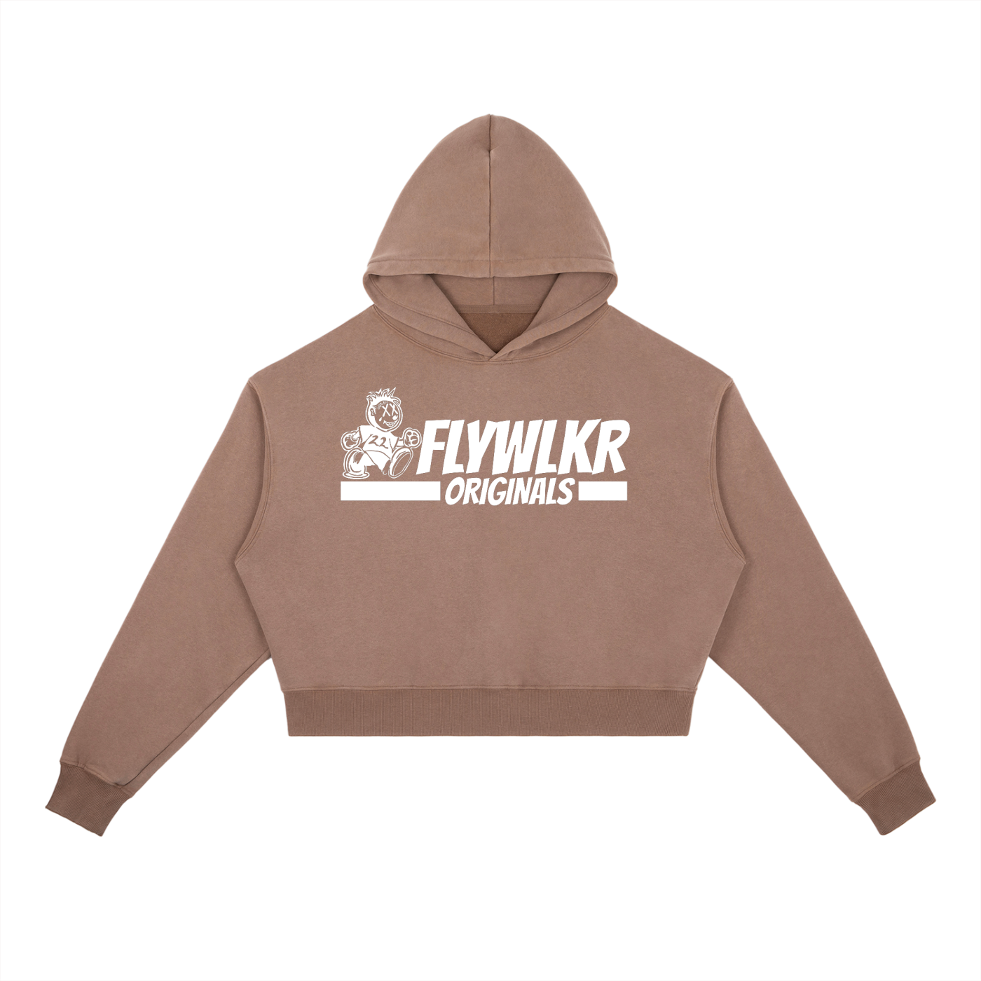 FLYWLKR "ORIGINALS" Vintage Washed Heavyweight Hoodie
