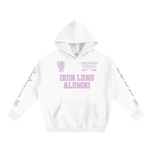 FLYWLKR "PAPER SPACESHIPS SMOKERS CLUB" Oversize Fleeced Hoodie