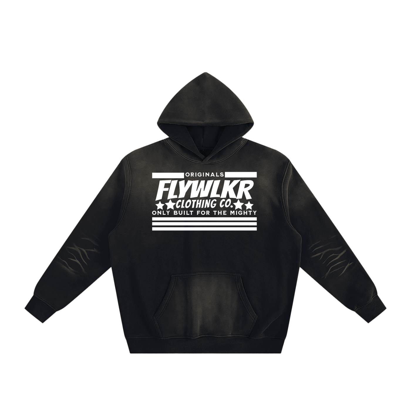 FLYWLKR "ORIGINALS" Sunfade Fleeced Hoodie