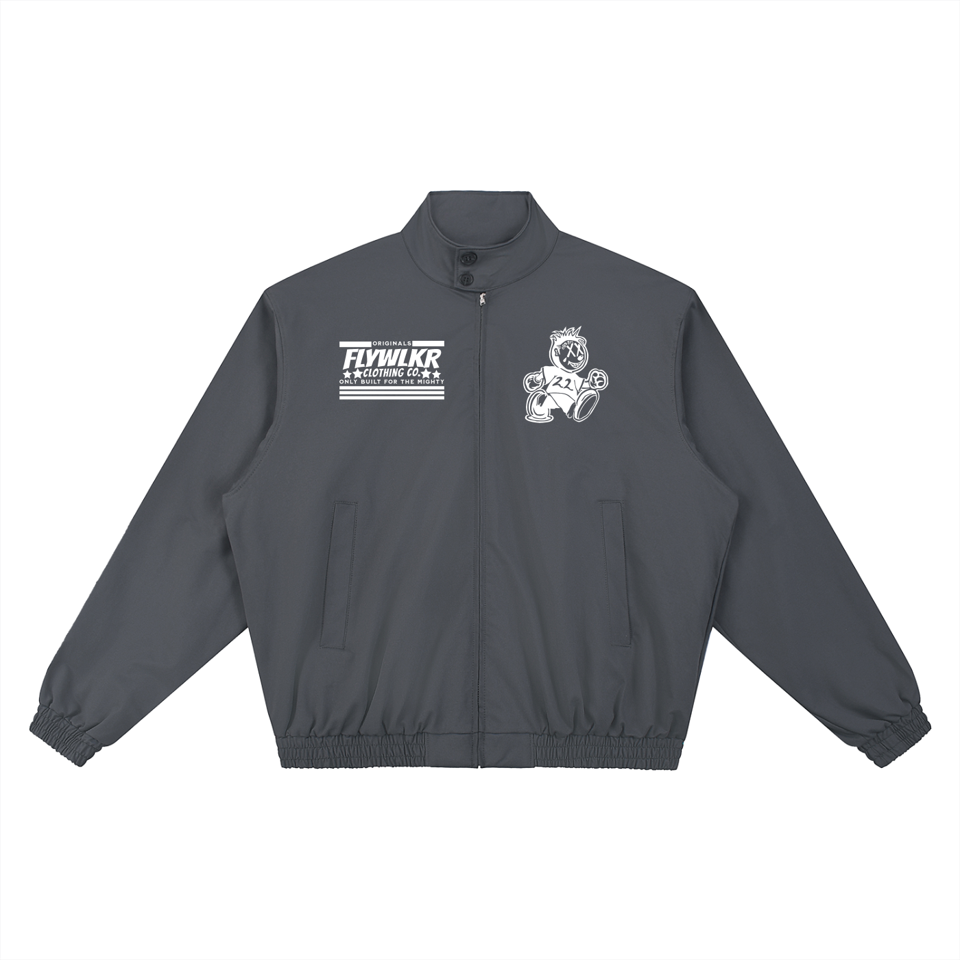 FLYWLKR "ORIGINALS" Stand Collar Bomber Jacket