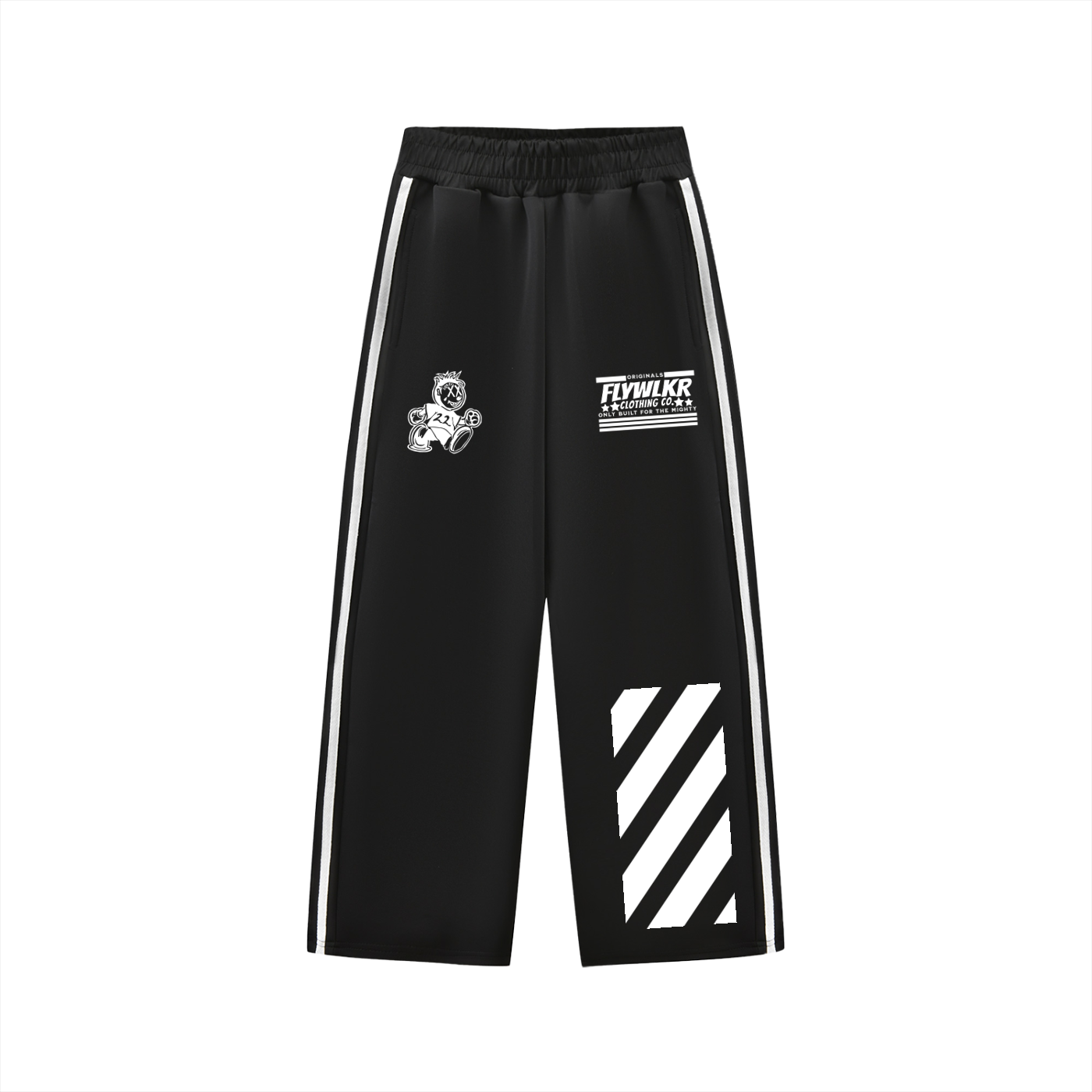 FLYWLKR "ORIGINALS" Kids’ Contrast Tape Sweatpants