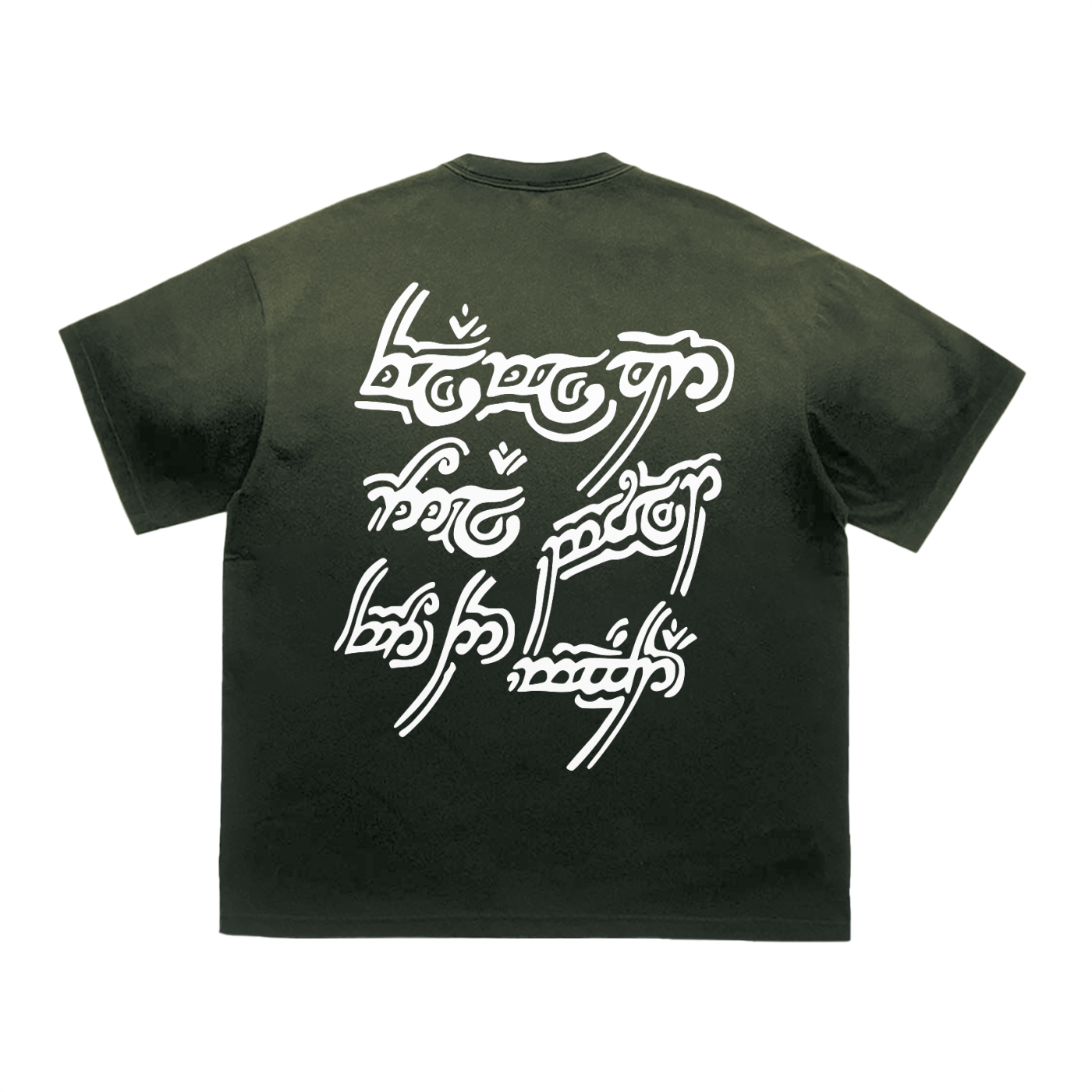 FLYWLKR "ORIGINALS" Tiger Stripe Gradient Washed T-Shirt