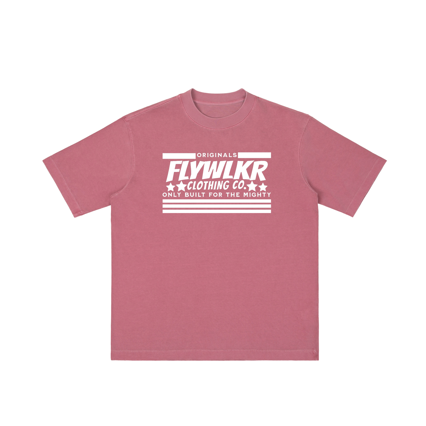 FLYWLKR "ORIGINALS" Vintage Wash Drop Shoulder T-shirt