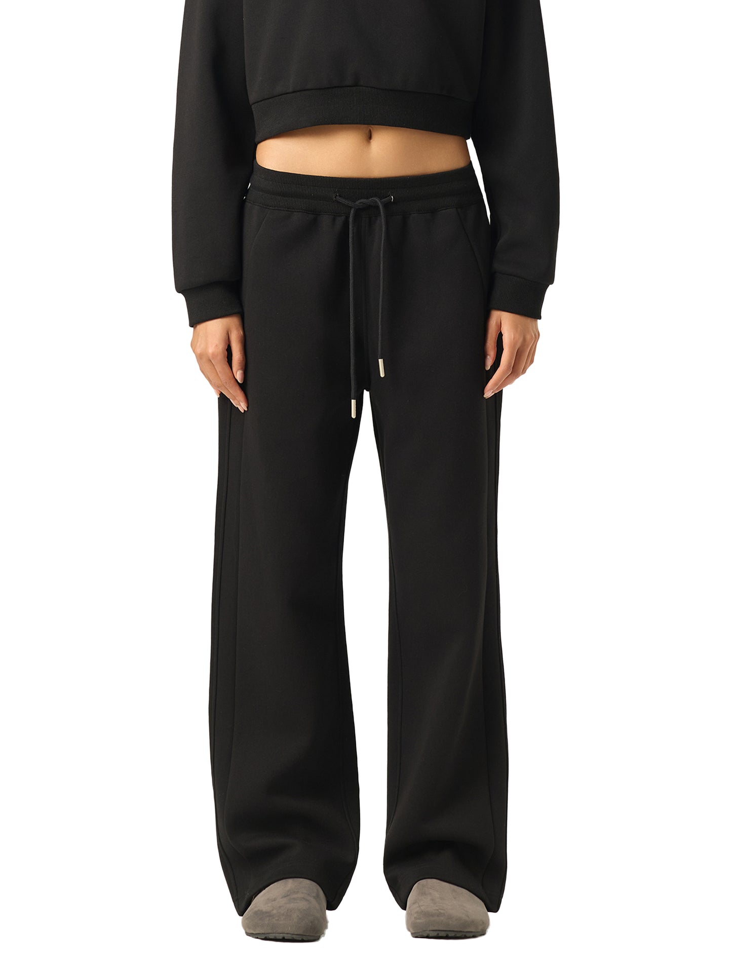 FLYWLKR "ORIGINALS" Essential Drawstring Straight-Leg Sweatpants