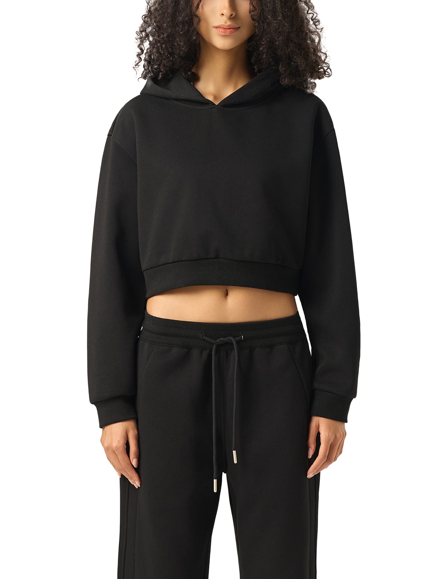 FLYWLKR "ORIGINALS" Essential Cropped Hoodie